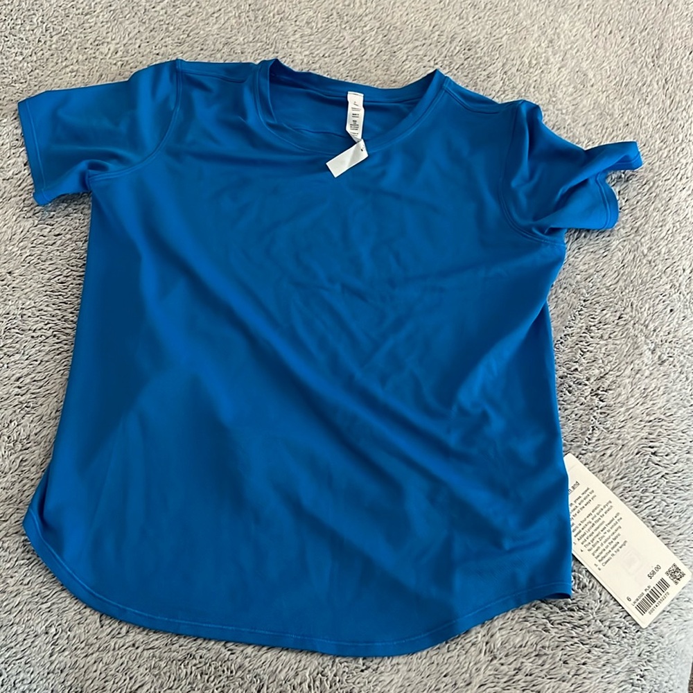 High Neck  Run and Train Tee